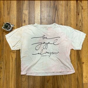 URBAN NATION. Be Joyful Always. Size M.